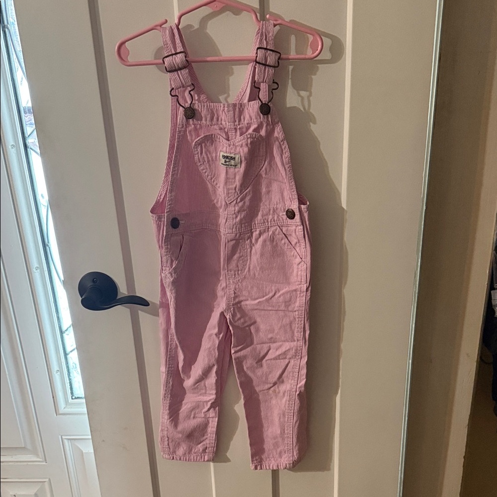 OshKosh B'gosh Light Pink Kids Overalls